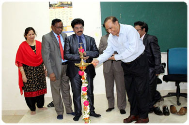 <b>A Report on Student Council Installation Ceremony - Lightening of Samai  by the Chief Guest Brig. (Retd) Dr. Ramen Sinha, Principal, Sri Sai Dental College Vikarabad, on 11 Jan 2018</b>